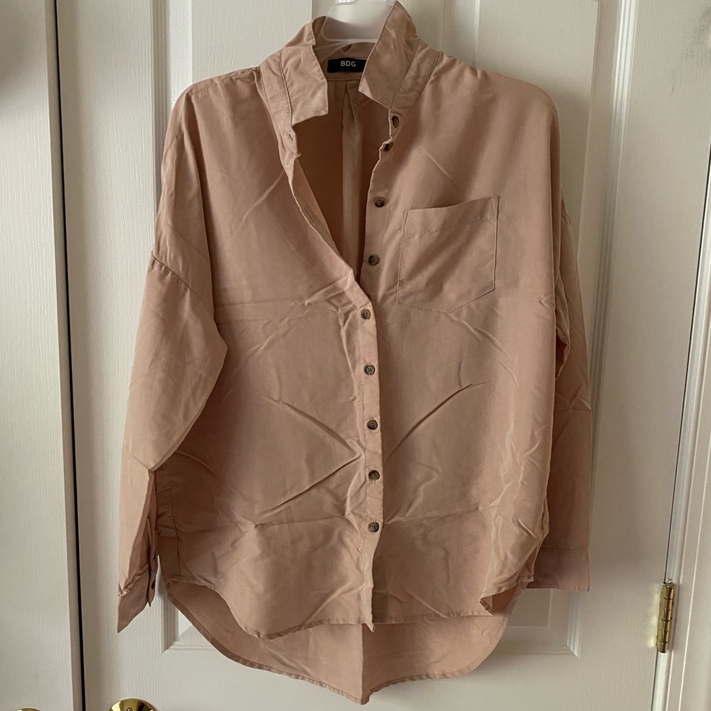 Tan blouse